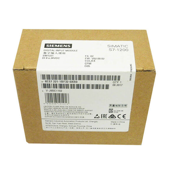 Siemens S7-1200 PLC I/O モジュール 6ES7221-1BF32-0XB0 6ES7221-1BH32-0XB0