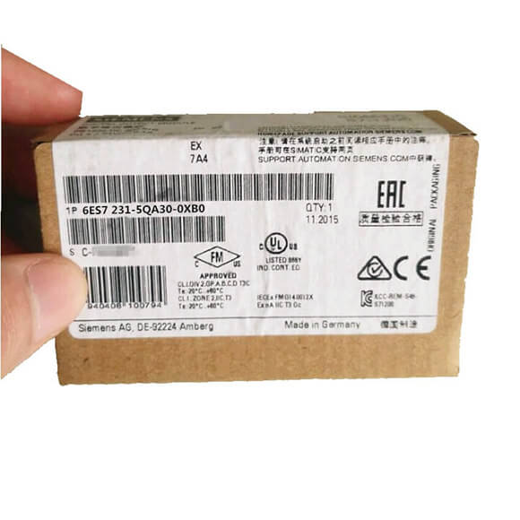 لوحة الإشارة الحرارية Siemens PLCs SB 1231 6ES7231-5QA30-0XB0