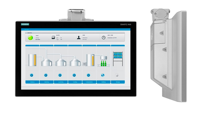 19-дюймовая панель Siemens SIMATIC HMI TP1900 Comfort Pro 6AV2124-0UC24-0AX0