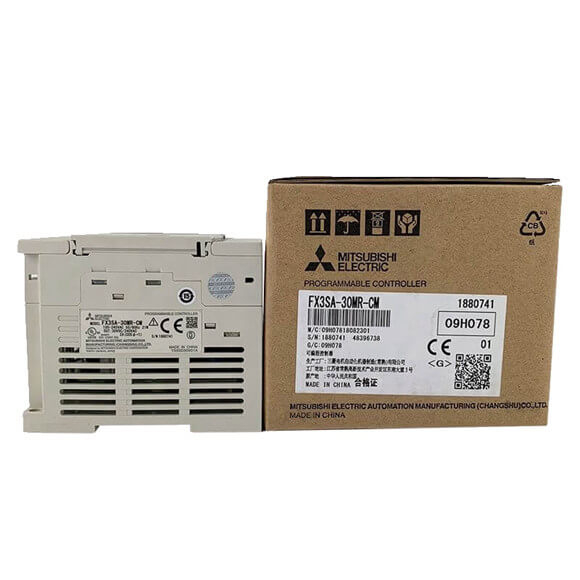 M&oacute;dulo controlador Mitsubishi PLC FX3S-30MR/DS FX3S-30MT/DS