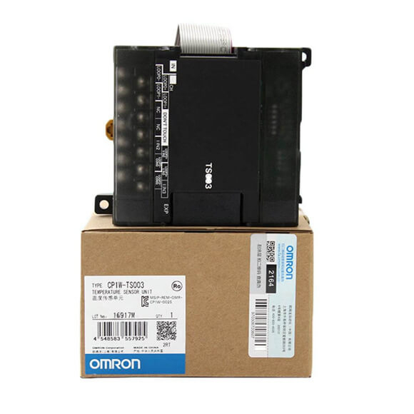 Sensori i temperatur&euml;s i modulit Omron PLC CP1W-TS003/TS004