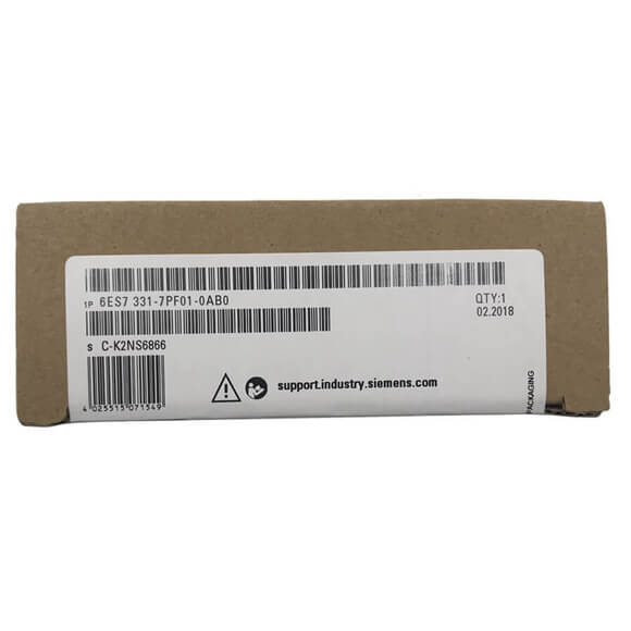 سیمنز PLCs SIMATIC S7-300 ان پٹ SM331 6ES7331-7PF01-0AB0 6ES7331-7PF11-0AB0