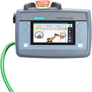 4-дюймові Siemens Simatic HMI KTP400F Мобільна панель Сенсорний екран 6AV2125-2DB23-0AX0
