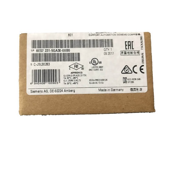 لوحة الإشارة الحرارية Siemens PLCs SB 1231 6ES7231-5QA30-0XB0