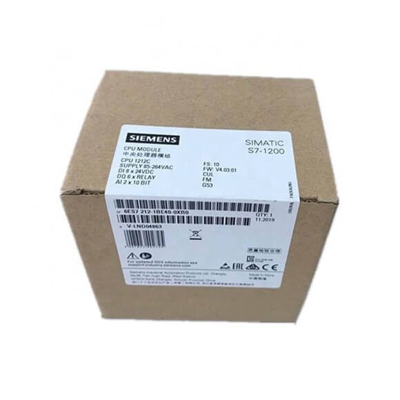 Siemens S7-1200 PLCs CPU 1212C 6ES7212-1BE40-0XB0 6ES7212-1AE40-0XB0