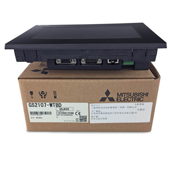 7 h&uuml;velykes Mitsubishi &eacute;rintők&eacute;pernyős HMI GT2107-WTBD