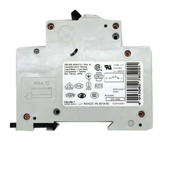 Eaton Moller McB Circuit Breakers Miniature Faz Serje 3P