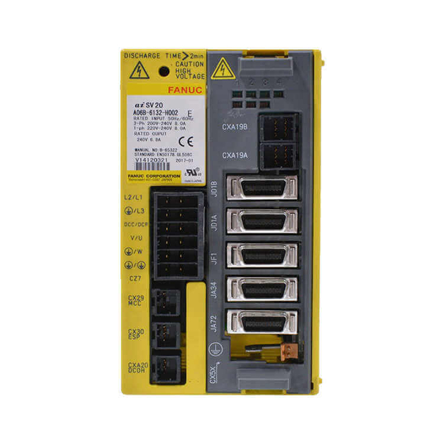 โมดูลไดรฟ์เซอร์โว Fanuc A06B-6132-H002 A06B-6132-H003