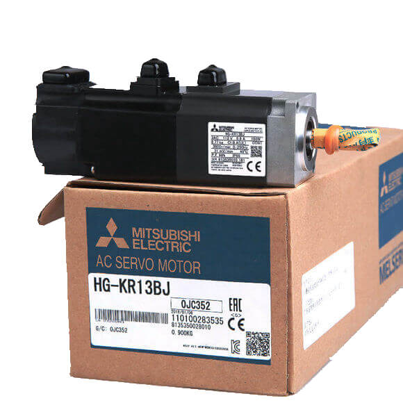 Renault MELSERVO-J4 Servomotor Cum Break 100W HG-KR13BJ