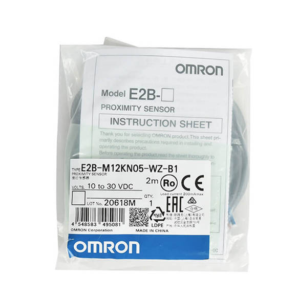 Sensores de proximidad Omron E2B-M12KN05-WP-B1/-B2/-C1 E2B-M12LN05-WP-B1/-B2 /-C2