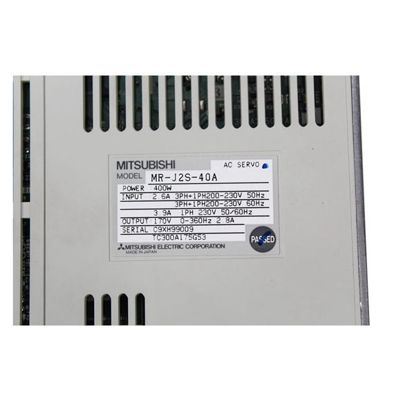 Mitsubishi Servo Drive MR-J2S 400W MR-J2S-40A