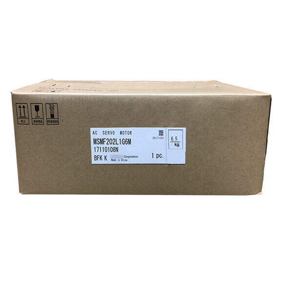 Panasonic Servo Motor MINAS A6 2kW Break MDMF202L1H6M