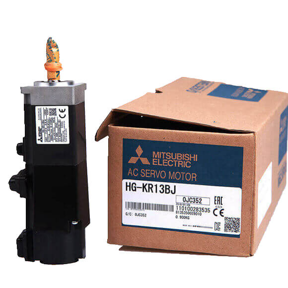 Renault MELSERVO-J4 Servomotor Cum Break 100W HG-KR13BJ