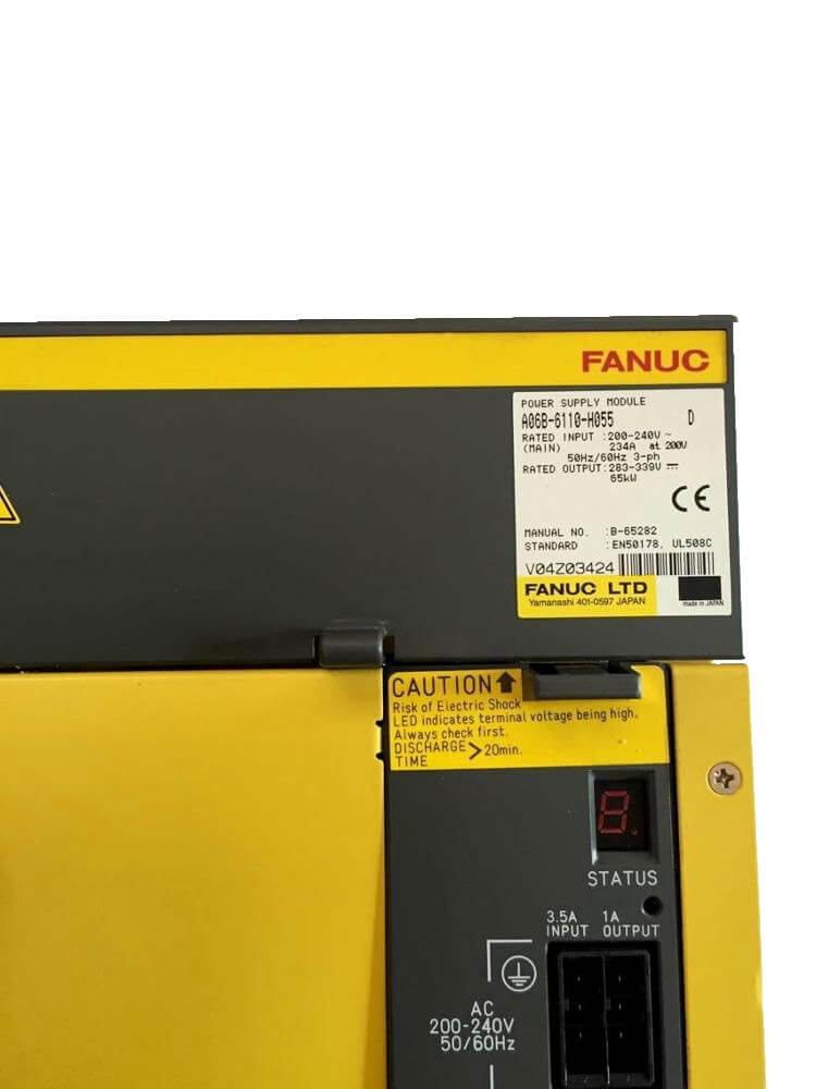 Задвижващ модул за шпинделен усилвател Fanuc A06B-6110-H055