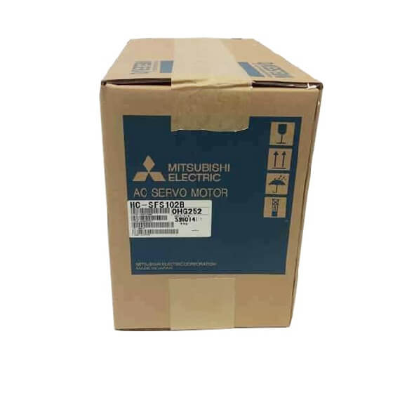 Servomotor Mitsubishi MELSERVO-J2S com freio 1kW HC-SFS102B