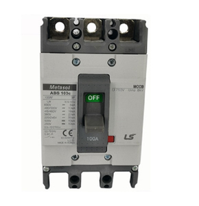 LS Metasol MCCB 100AF N tipo ABN102e ABN103e ABN104e 2P 3P 4P