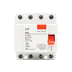 LS Disyuntores de corriente residual RKN tipo 2P 4P