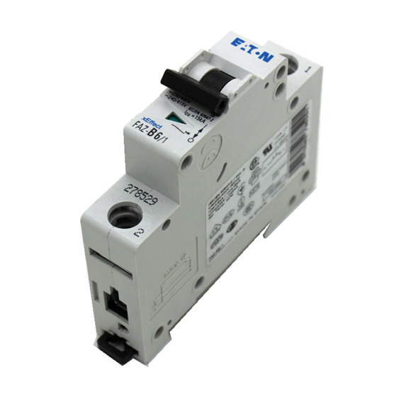 Pemutus litar miniatur Eaton Moller MCB Siri FAZ6 2P